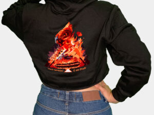 AGASALHO CROPPED ÁRIES: IMPETO E ESTILO EM EVIDÊNCIA