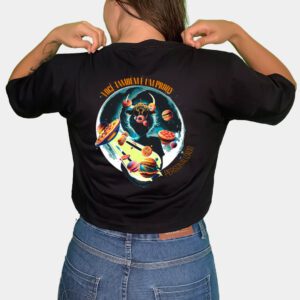 CAMISETA CROPPED TOURO: ESTABILIDADE E CONFORTO