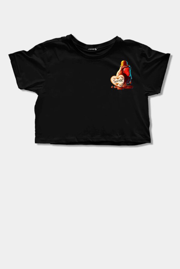 CAMISETA CROPPED TOURO: ESTABILIDADE E CONFORTO - Imagem 3
