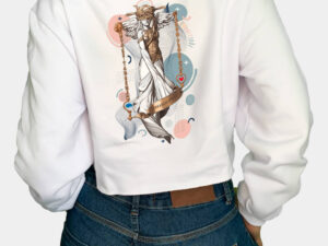 AGASALHO CROPPED LIBRA: EQUILIBRANDO ESTILO E HARMONIA