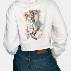AGASALHO CROPPED LIBRA: EQUILIBRANDO ESTILO E HARMONIA