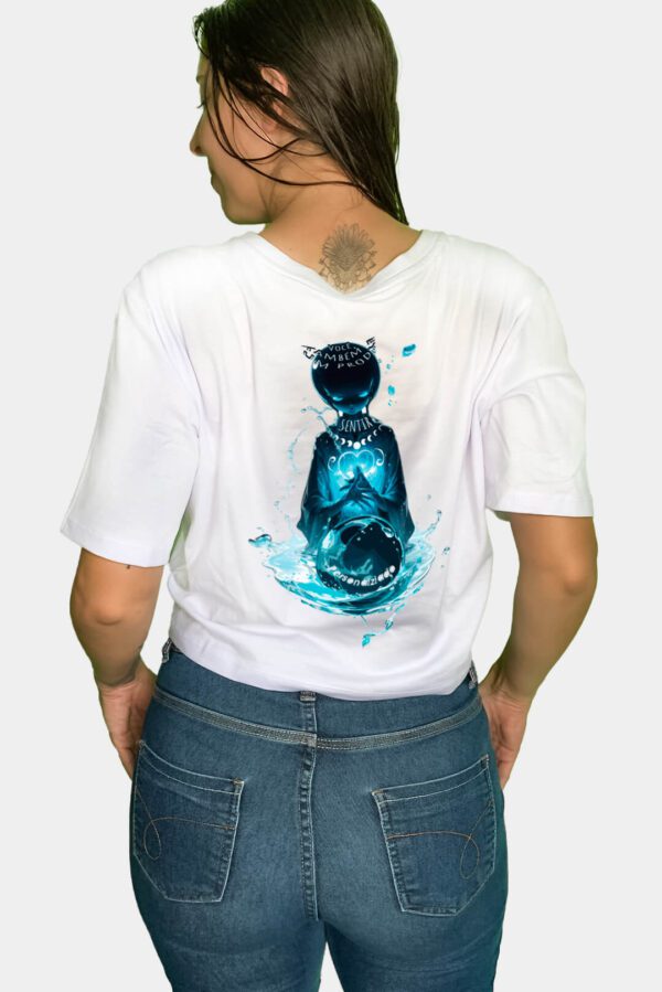 CAMISETA CROPPED CÂNCER: CONEXÃO COM AS EMOÇÕES - Imagem 10