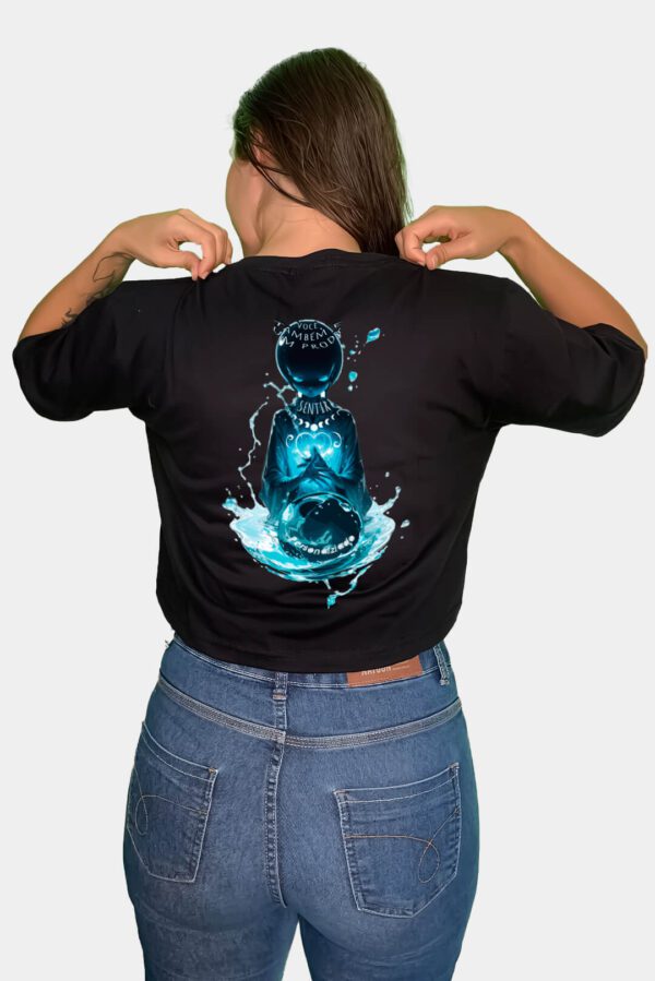 CAMISETA CROPPED CÂNCER: CONEXÃO COM AS EMOÇÕES