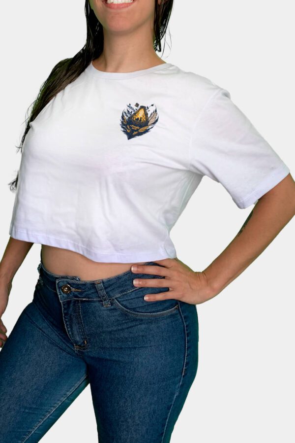 CAMISETA CROPPED GÊMEOS: VERSATILIDADE E FLEXIBILIDADE EM DESTAQUE - Image 7