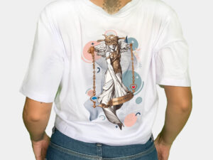 CAMISETA CROPPED LIBRA: EQUILIBRANDO ESTILO E HARMONIA