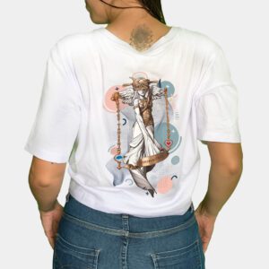 CAMISETA CROPPED LIBRA: EQUILIBRANDO ESTILO E HARMONIA