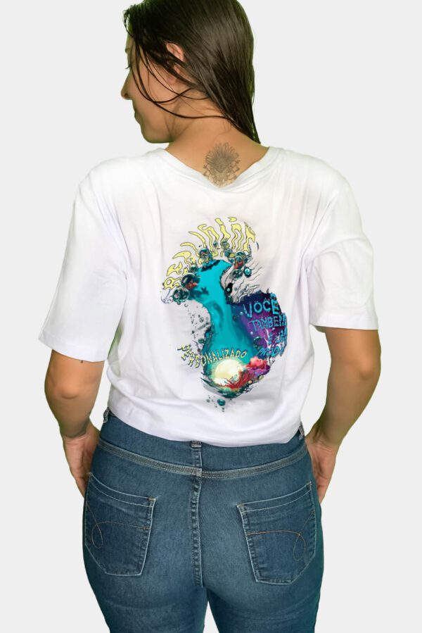 CAMISETA CROPPED PEIXES: SONHADOR DA REALIDADE - Image 6