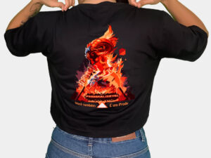 CAMISETA CROPPED ÁRIES: IMPETO E ATITUDE EM CADA PASSO