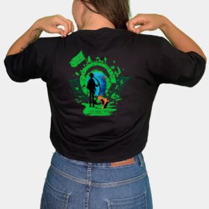 CAMISETA CROPPED SAGITÁRIO: AVENTURA E LIBERDADE EM UM LOOK INCRÍVEL