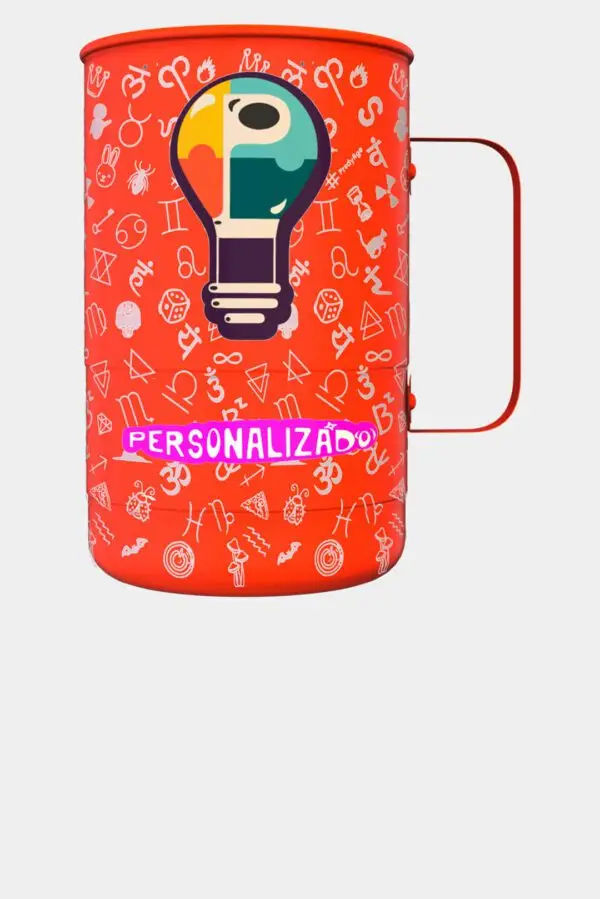 Caneca aluminio 850ml Institucional Ballon - Image 4