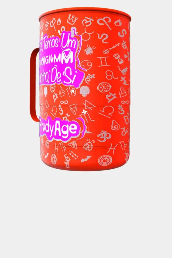 Caneca aluminio 850ml Institucional Ballon - Image 5